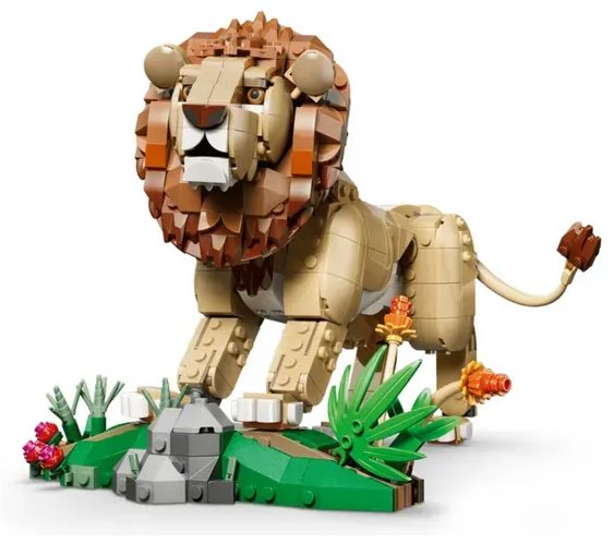 Конструктор LEGO Конструктор LEGO Creator Дикие животные: величественный лев 31386 31386, деталей 839 шт купить,NaN