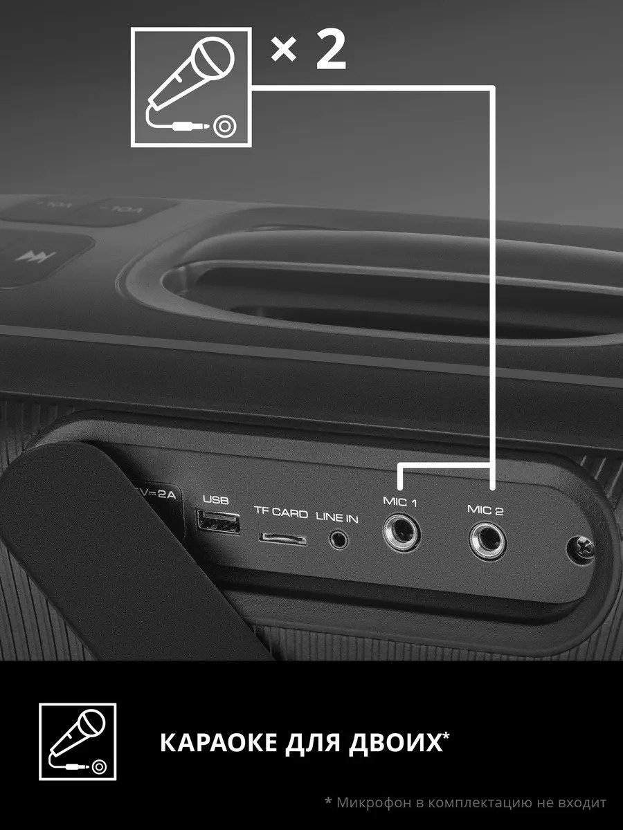 Портативная колонка SVEN PS-860 черный купить,NaN