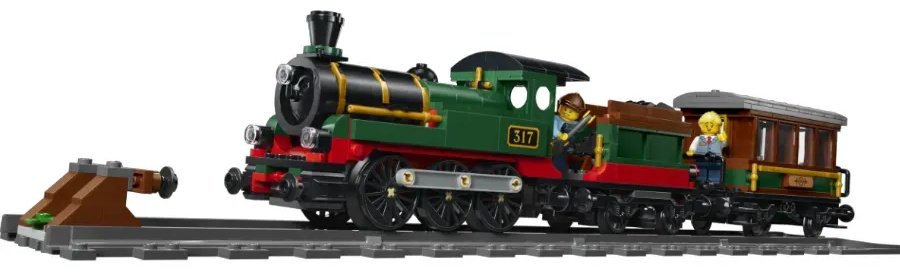 Конструктор LEGO Конструктор LEGO City Город Винтажный паровоз 60511, деталей 575 шт купить,NaN