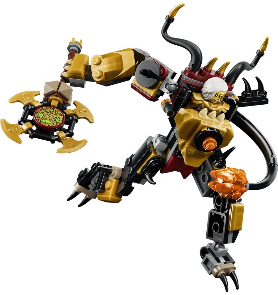Конструктор LEGO Конструктор Lego Ninjago Трансформирующийся робот-дракон Вайлдфаера 71868, деталей 821 шт