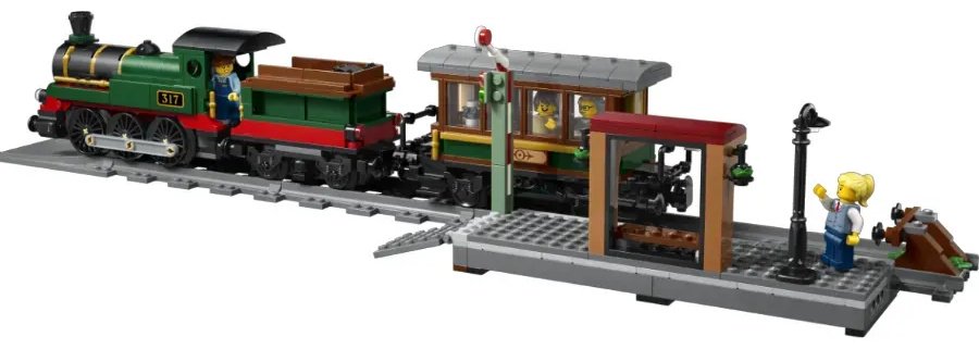 Конструктор LEGO Конструктор LEGO City Город Винтажный паровоз 60511, деталей 575 шт купить,NaN