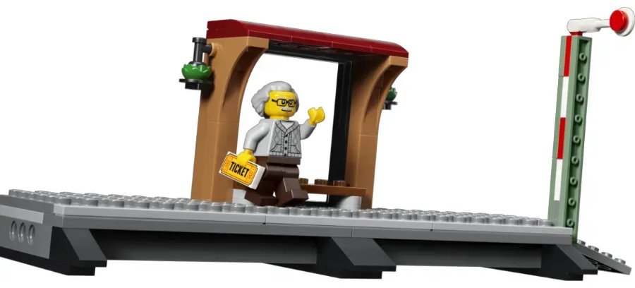 Конструктор LEGO Конструктор LEGO City Город Винтажный паровоз 60511, деталей 575 шт купить,NaN