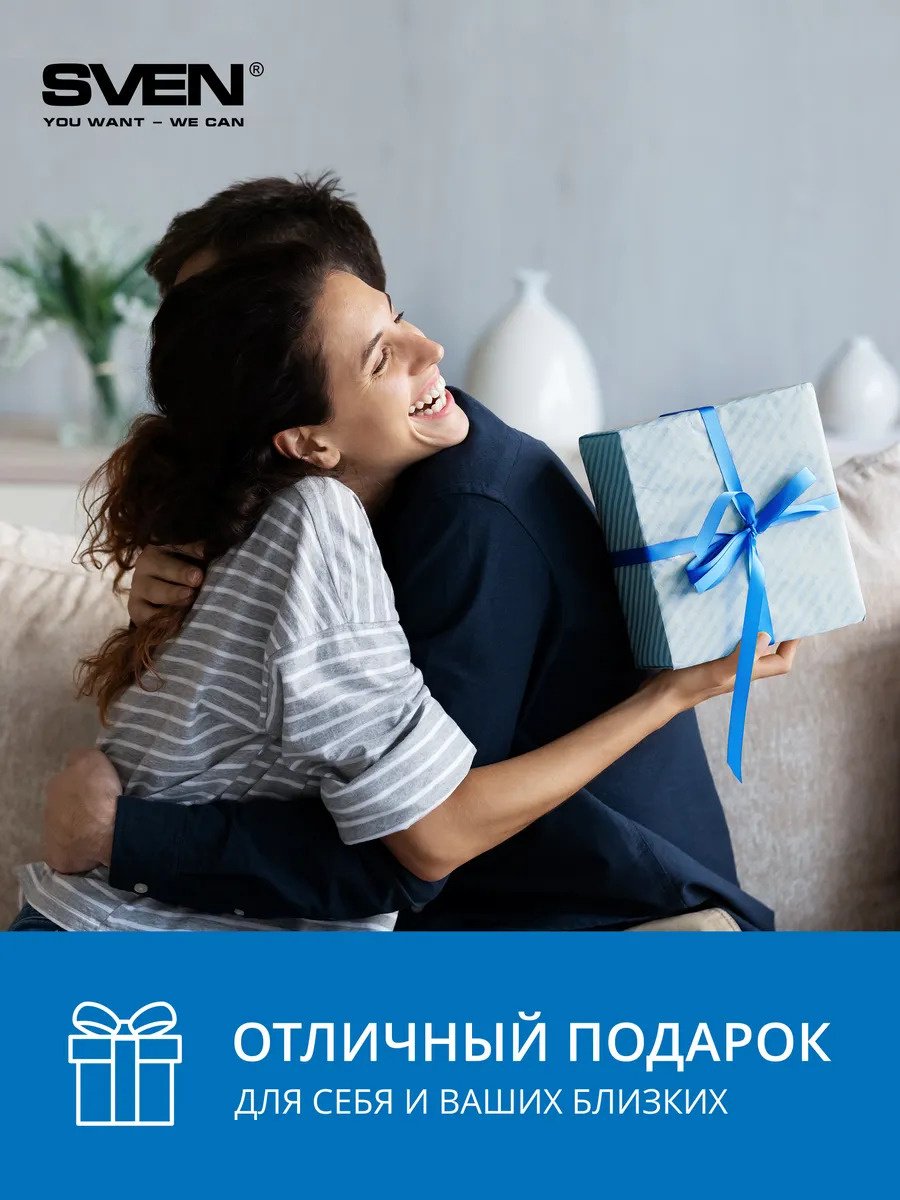 Портативная колонка SVEN PS-395 черный купить,NaN