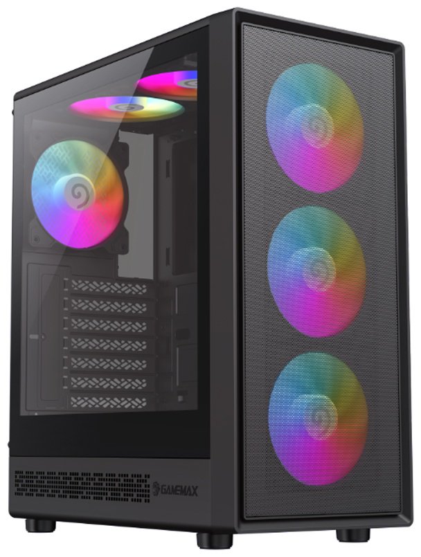 Корпус Game Max 1115-3803R0006 черный купить,NaN