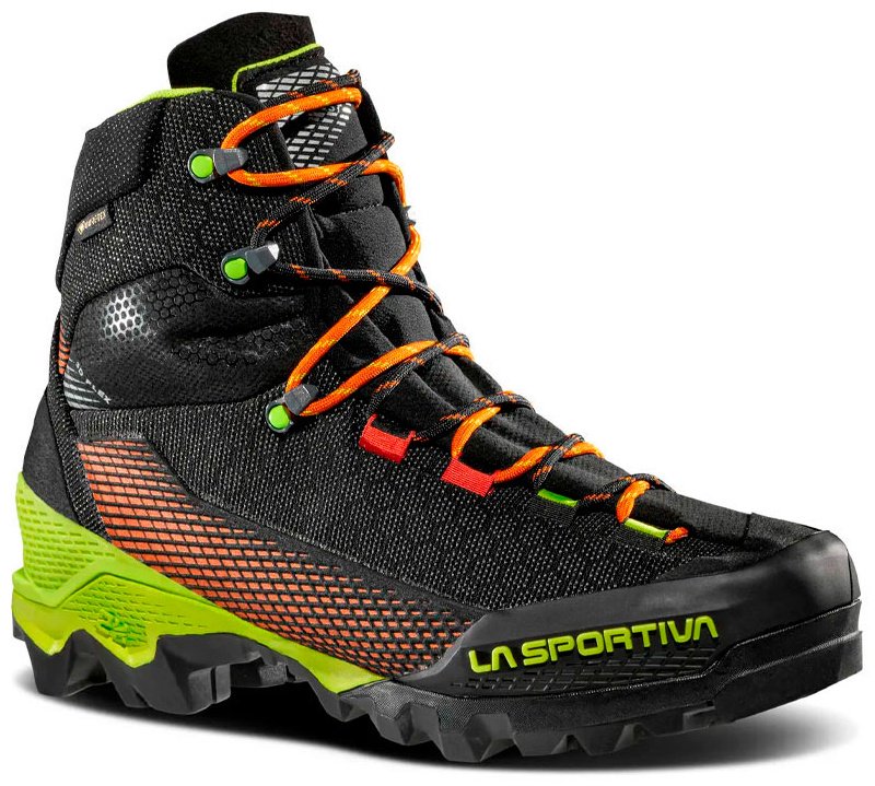Ботинки La Sportiva серый, салатовый