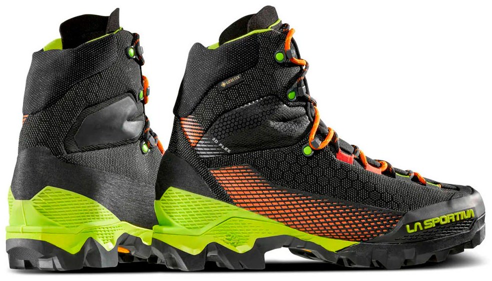 Ботинки La Sportiva серый, салатовый