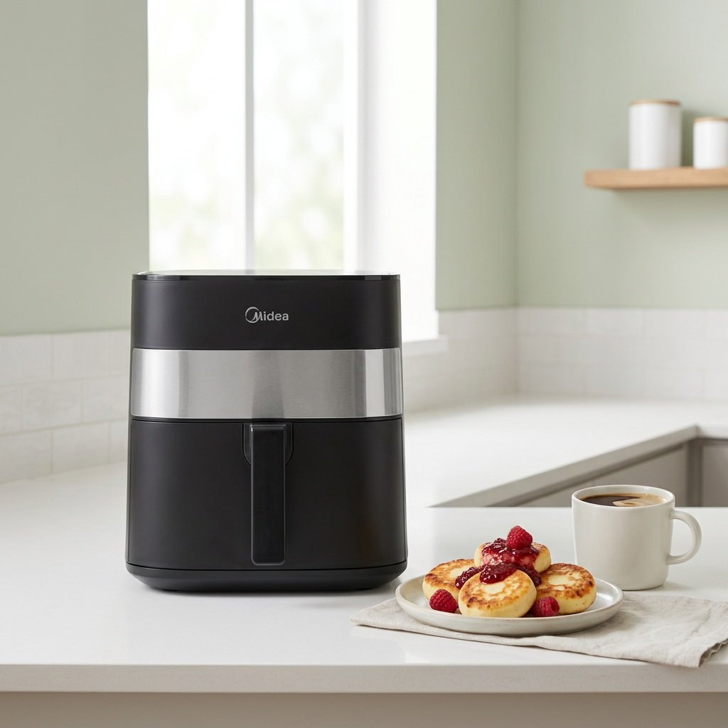 Аэрогриль Midea MF-CN55MT (B) 5 л черный, стальной купить,27990