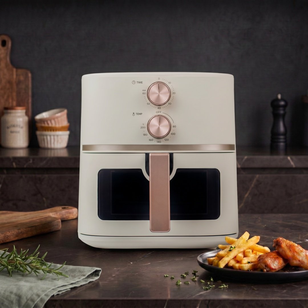 Аэрогриль Midea MF-TY55M (W) 5 л молочный купить,24990