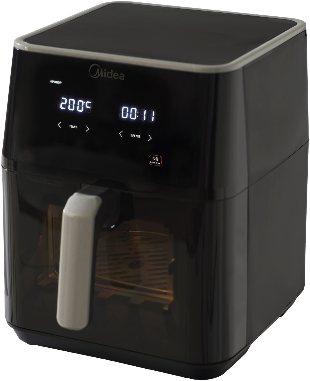 Аэрогриль Midea MF-CY70L 7 л черный купить,44959