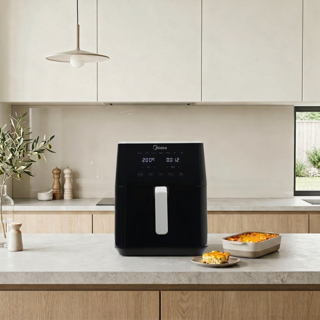 Аэрогриль Midea MF-CY70L 7 л черный купить,44959
