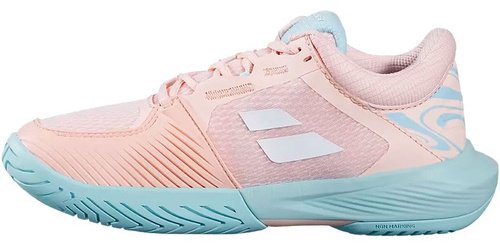 Кроссовки Babolat SFX 4 AC розовый, синий купить,NaN