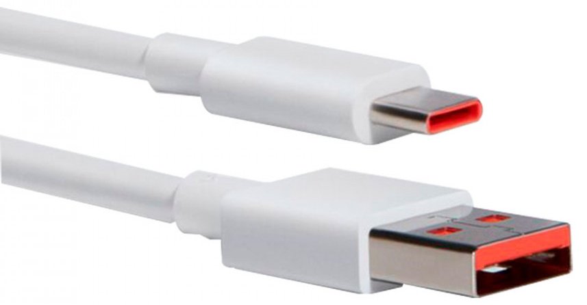 Кабель Xiaomi USB TypeC (M), USB Type-A (M), 1 м, H26250 белый купить,NaN