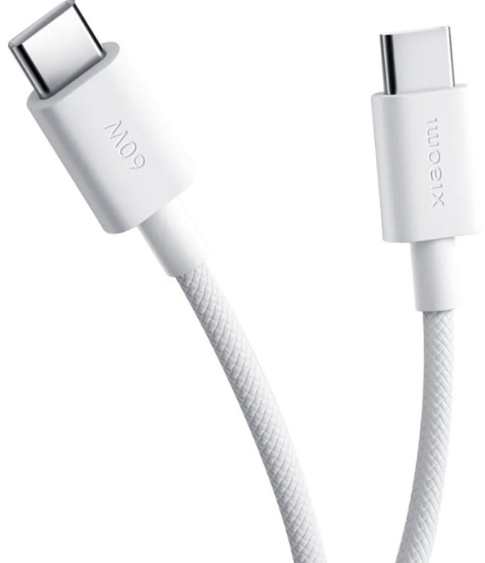 Кабель Xiaomi USB TypeC (M), 1 м, L33020 белый купить,NaN