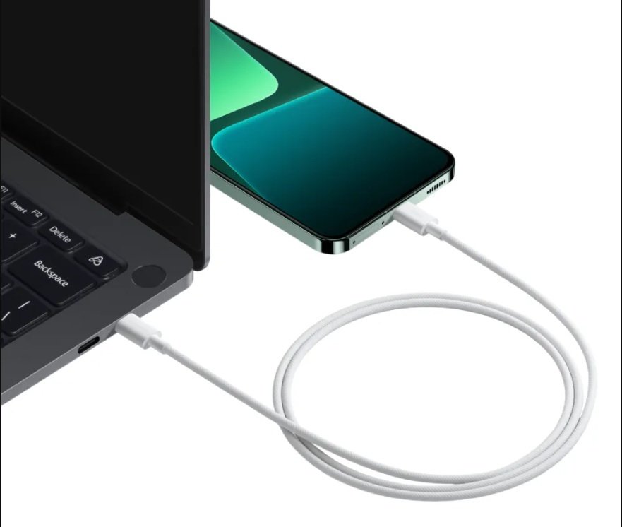 Кабель Xiaomi USB TypeC (M), 1 м, L33020 белый купить,NaN
