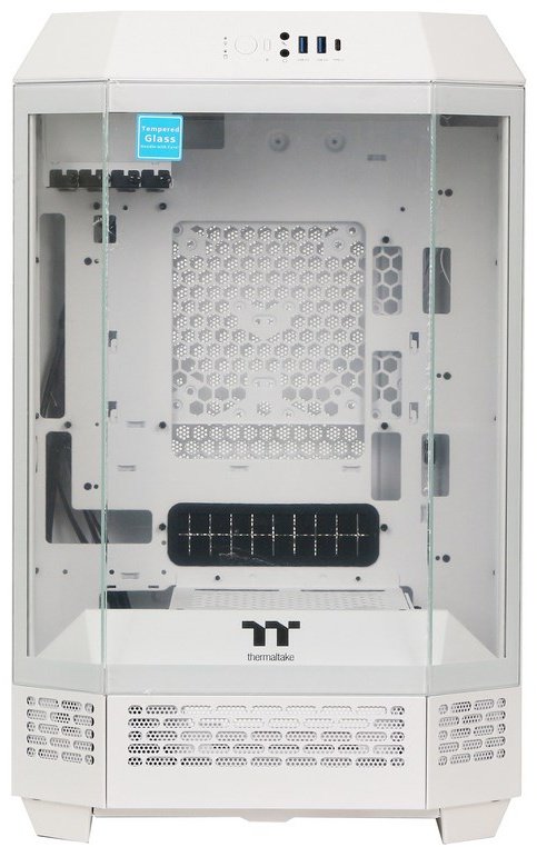 Корпус Thermaltake The Tower 300 CA-1Y4-00S6WN-00 белый купить,NaN