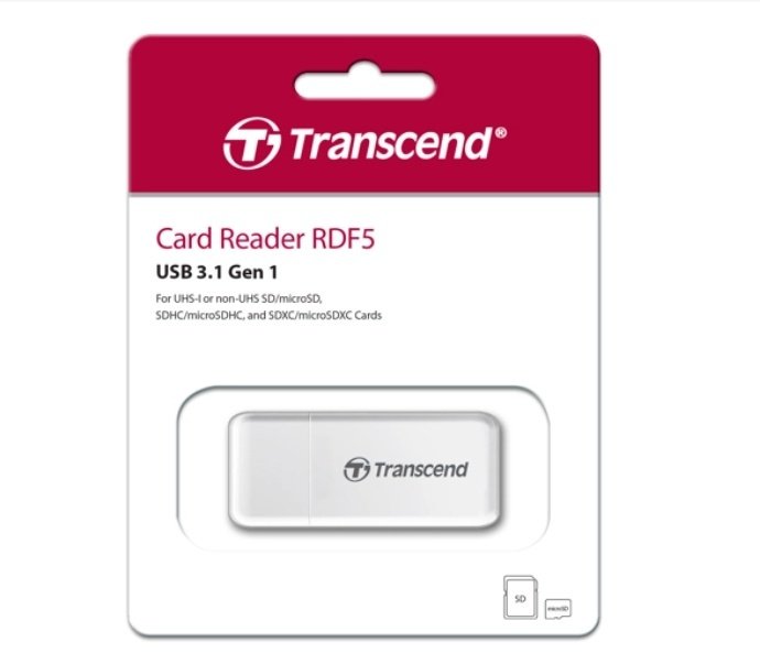 Картридер Transcend Transcend TS-RDF5W USB 3.0 для SD, SDHC, SDXC, microSD, micro SDHC, micro SDXC купить,NaN