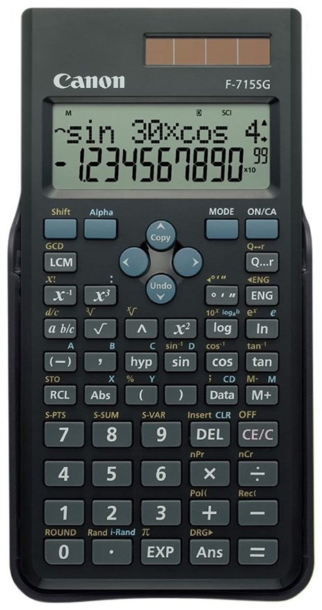Canon F-715SG WHM DBL, 5730B002AD, 12-разрядный, черный купить,NaN