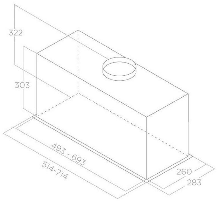 Вытяжка Elica Lane Sensor IX/A/52 стальной - ForteMarket Вытяжка Elica Lane Sensor IX/A/52 стальной купить,446713