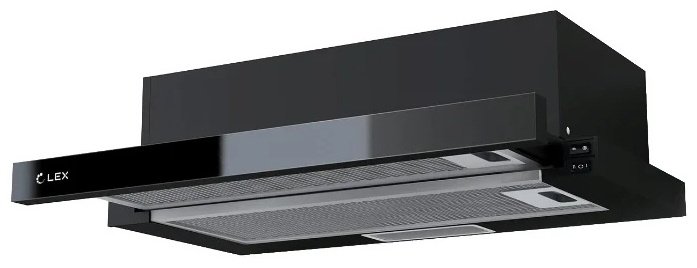 Вытяжка LEX Hubble G 2M 600 черный купить,NaN