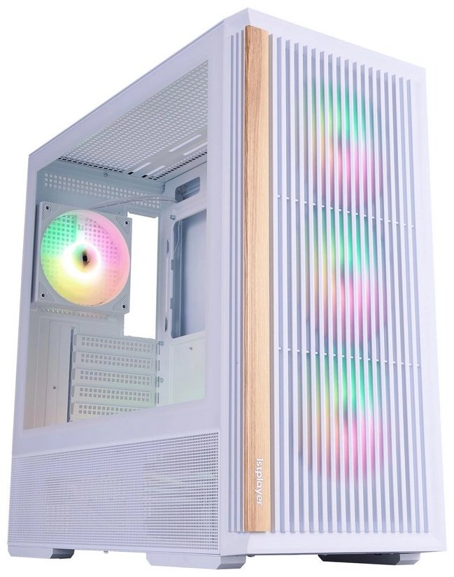 Корпус 1STPLAYER WD7 (WD7-WH-4FA7-W-2FA7R-W) белый купить,NaN