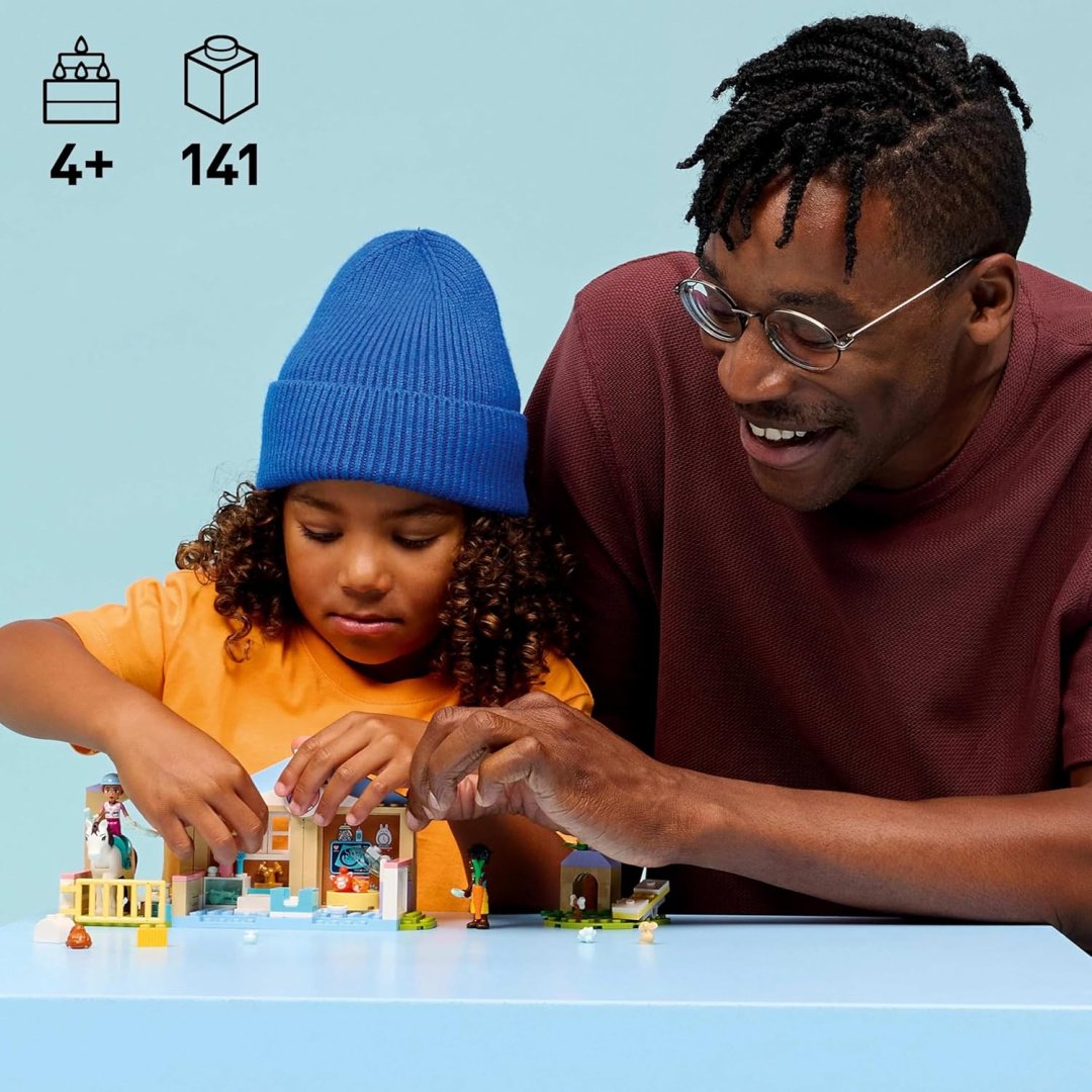 Конструктор LEGO Ветеринарная клиника с животными 42696, деталей 141 шт купить,NaN