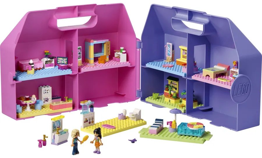 Конструктор LEGO Friends Подружки Творческий кукольный домик в чемодане 42697 42697, деталей 355 шт купить,NaN