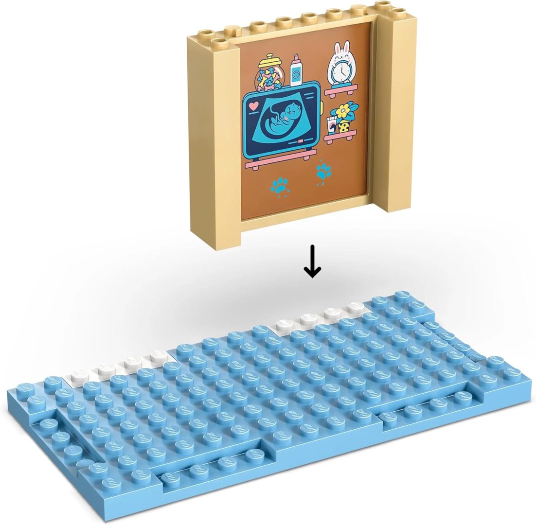 Конструктор LEGO Ветеринарная клиника с животными 42696, деталей 141 шт купить,NaN