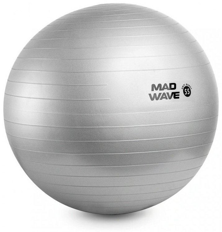 Фитбол Madwave M1310 01 1 12W 55 см серый