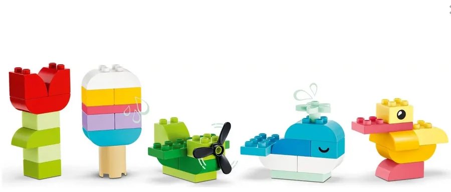 Конструктор LEGO Duplo Дупло Разноцветная коробка для творчества 10479, деталей 80 шт купить,NaN