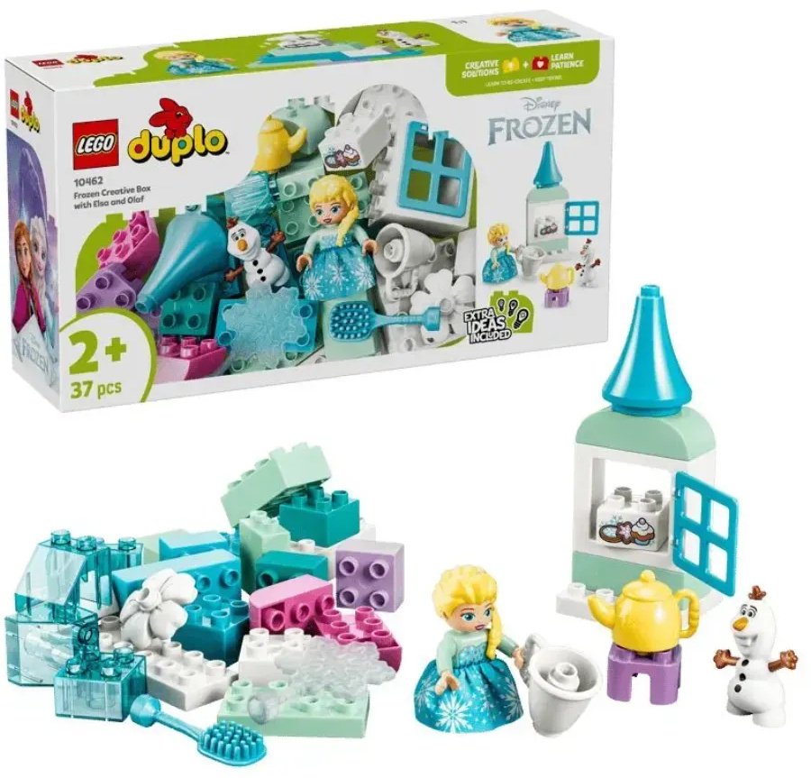 Конструктор LEGO Duplo Творческий набор «Холодное сердце» с Эльзой и Олафом 10462, деталей 37 шт купить,NaN
