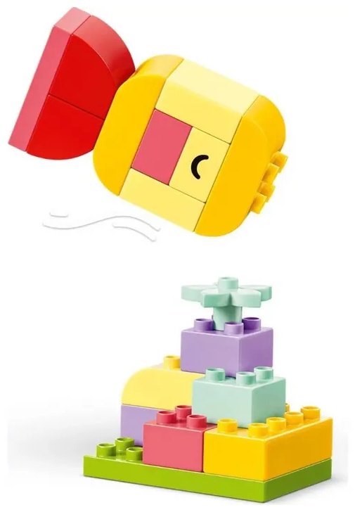 Конструктор LEGO Duplo Дупло Разноцветная коробка для творчества 10479, деталей 80 шт купить,NaN