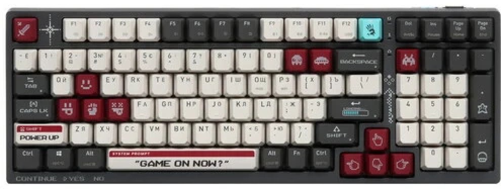 Клавиатура A4Tech Bloody WS98 Pixels Red серый купить,NaN