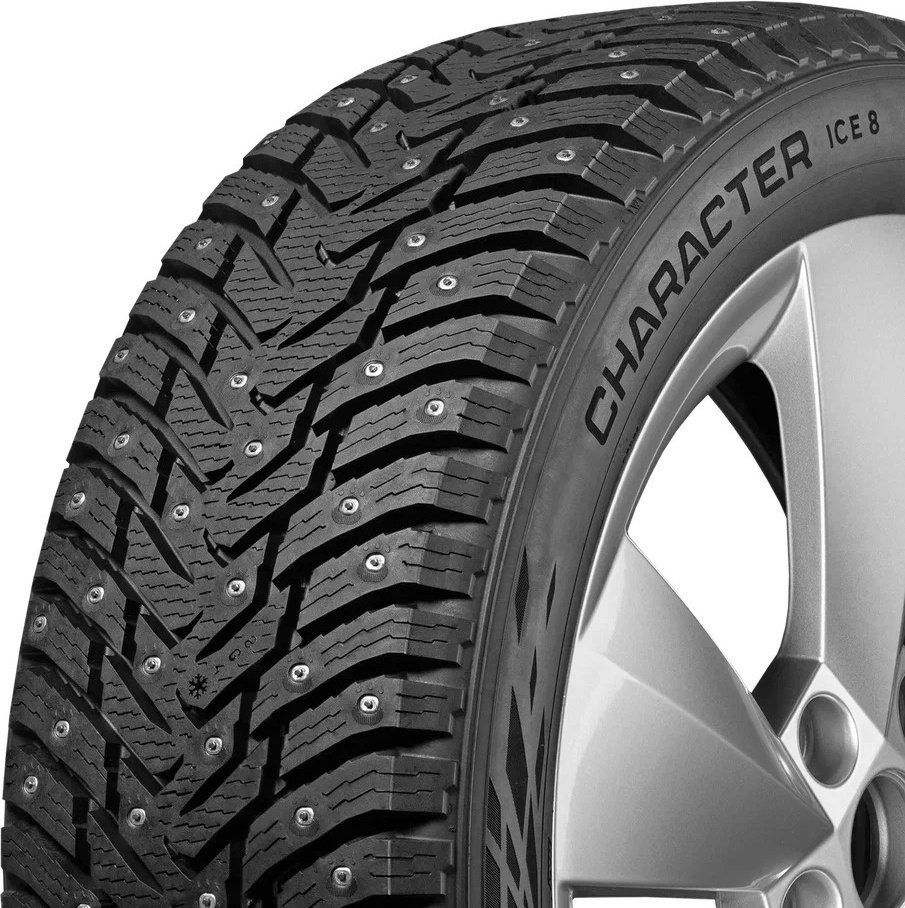 Ikon Tyres (Nokian) Character Ice 8 185/65 R14 90 T с шипами купить,NaN
