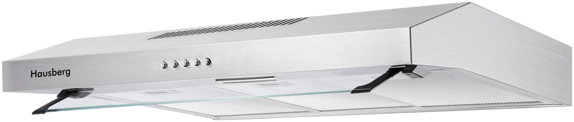 Вытяжка Hausberg HBCH-9000IX серебристый купить,NaN