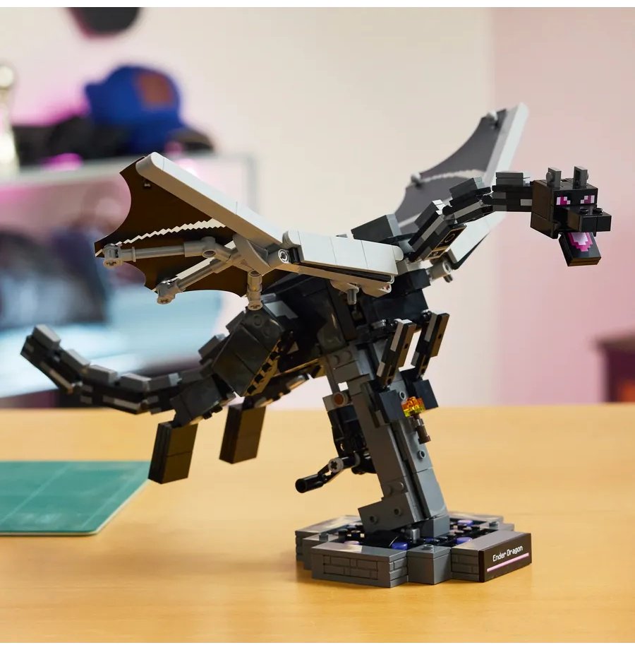 Конструктор LEGO Конструктор LEGO Minecraft Дракон Края 21595, деталей 710 шт купить,NaN