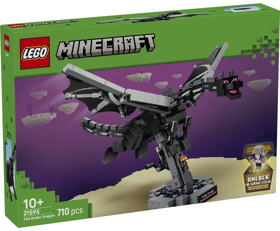 Конструктор LEGO Конструктор LEGO Minecraft Дракон Края 21595, деталей 710 шт купить,NaN