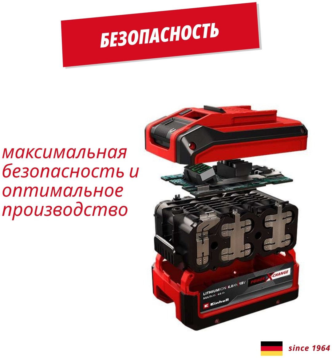 Зарядное устройство 6A Boostcharger Einhell (4512143) + Комплект АКБ 18V 4-6 Ah купить,NaN