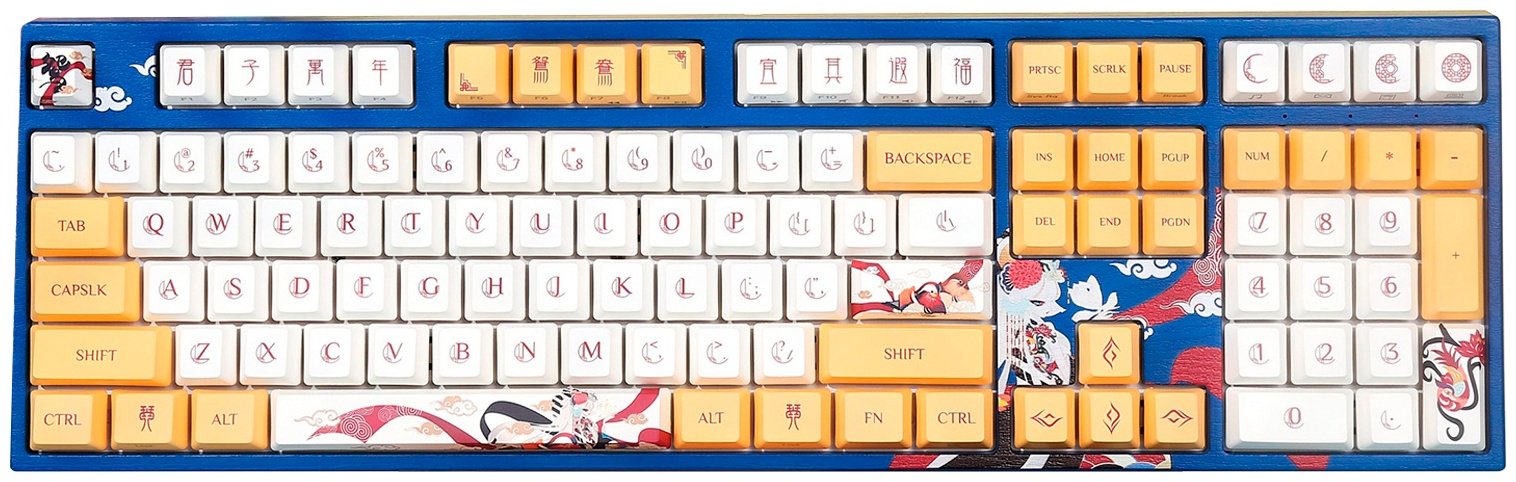 Клавиатура VARMILO VEM108 Love Birds Yuan You A36A001A9A3A01A001 синий купить,NaN