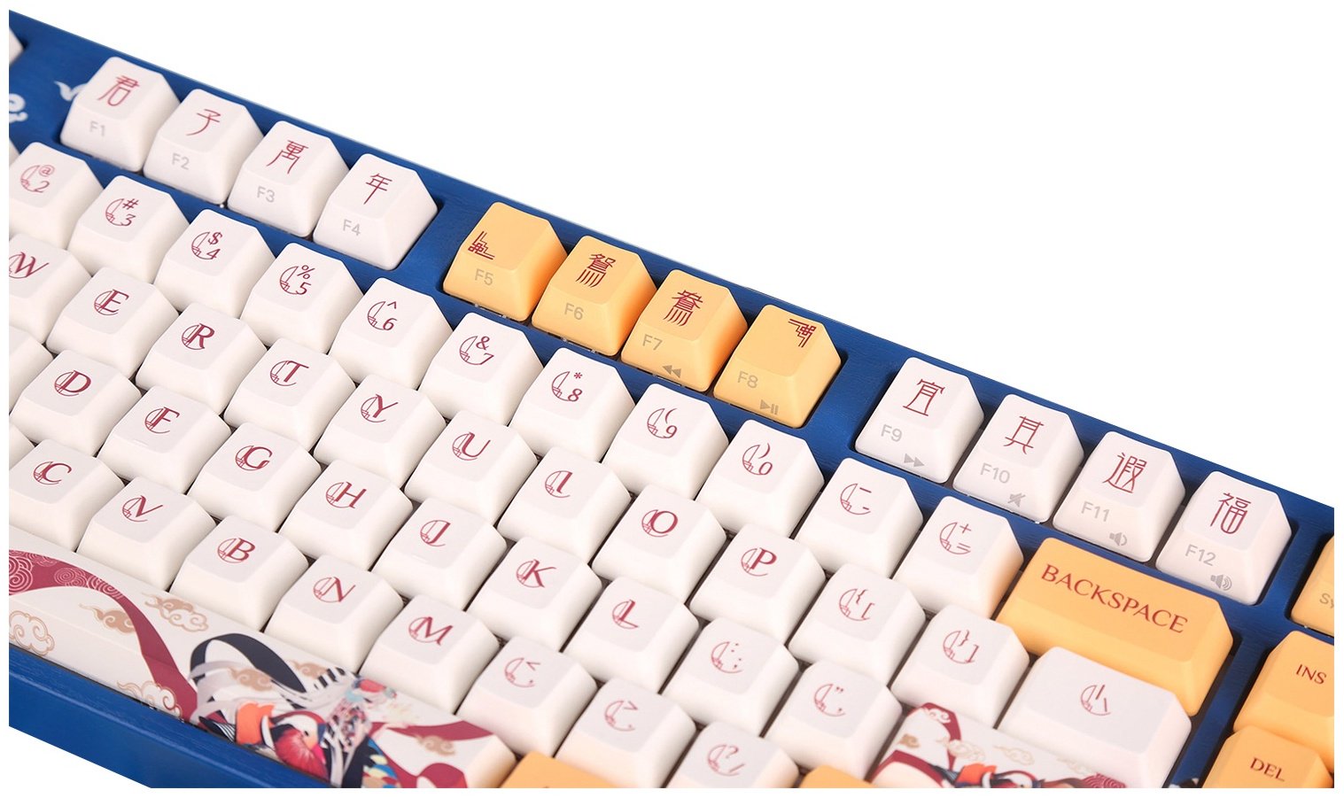 Клавиатура VARMILO VEM108 Love Birds Yuan You A36A001A9A3A01A001 синий купить,NaN
