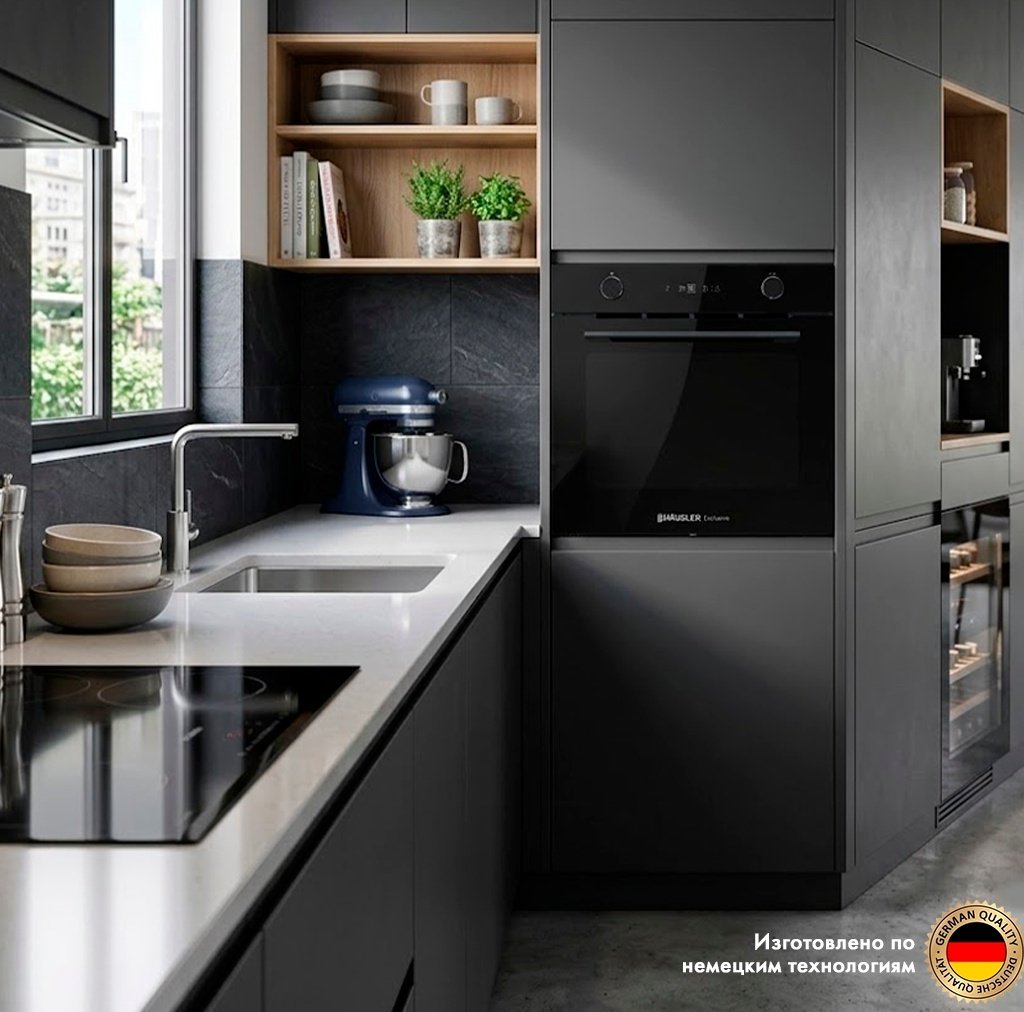 Духовой шкаф HAUSLER HSL-BO75LDG2QEXC черный купить,NaN