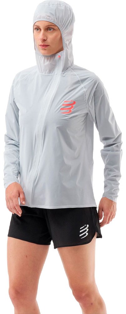 Дождевик Compressport светло-серый купить,79900