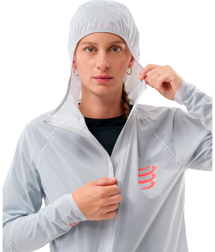 Дождевик Compressport светло-серый купить,79900