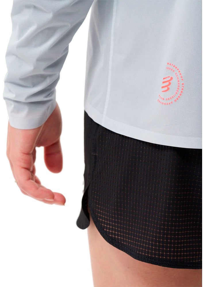 Дождевик Compressport светло-серый купить,79900