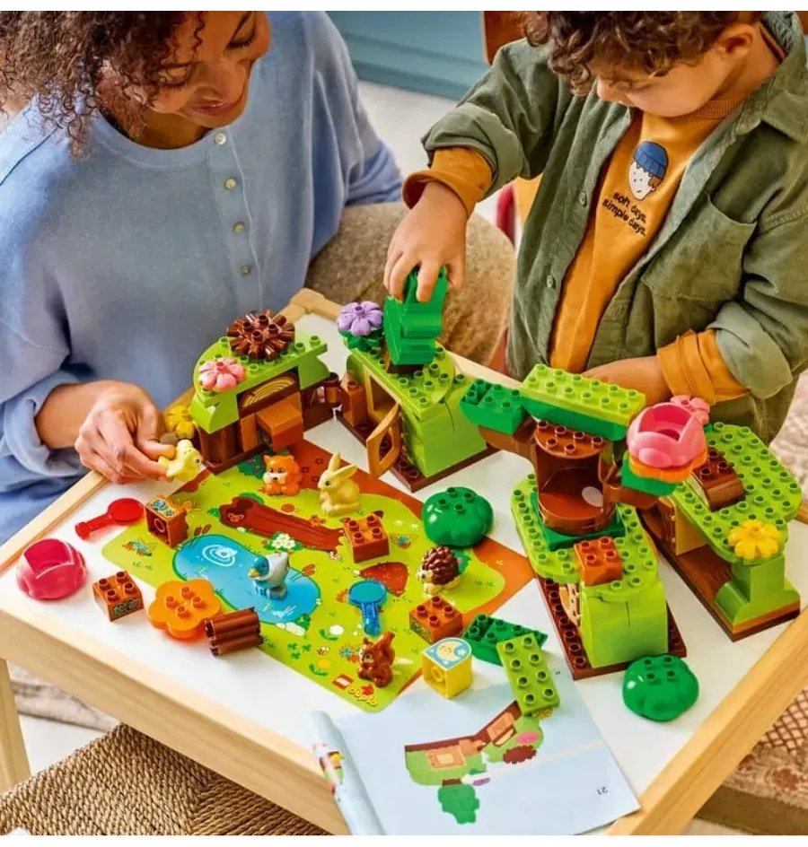 Конструктор LEGO Конструктор Lego Дупло Лес открытий с дикими животными 10480, деталей 131 шт купить,NaN