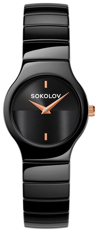 Часы Кварцевые SOKOLOV 750.11.00.000.05.02.2 керамика