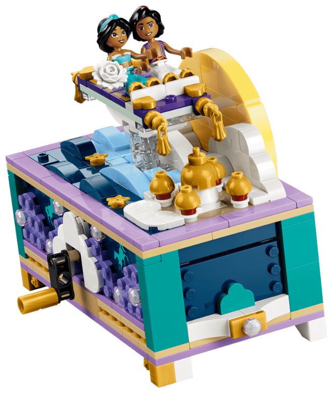 Конструктор LEGO Disney Princess Шкатулка для украшений Жасмин 43295, деталей 458 шт