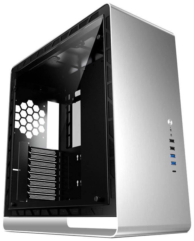Корпус Jonsbo UMX6-G Silver серебристый купить,NaN
