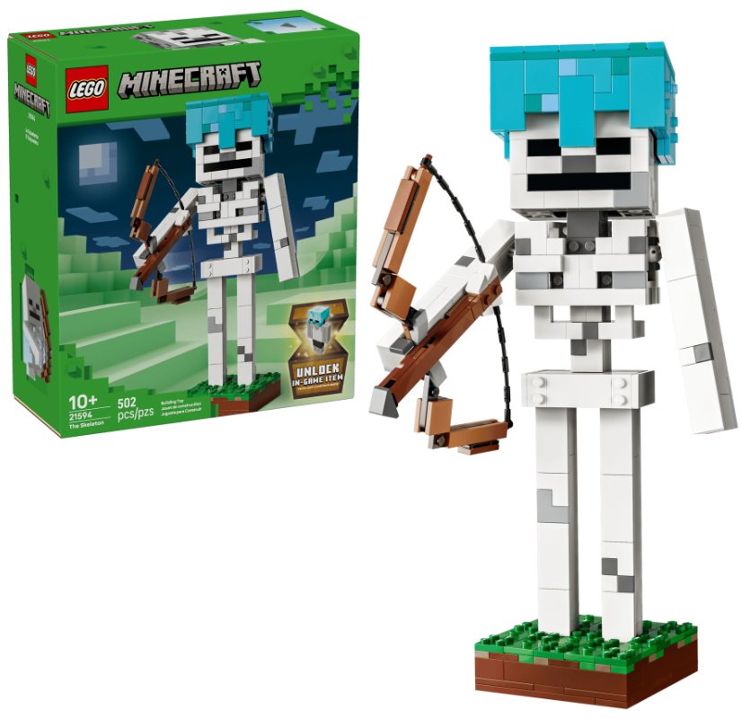 Конструктор LEGO Minecraft Скелет 21594, деталей 502 шт