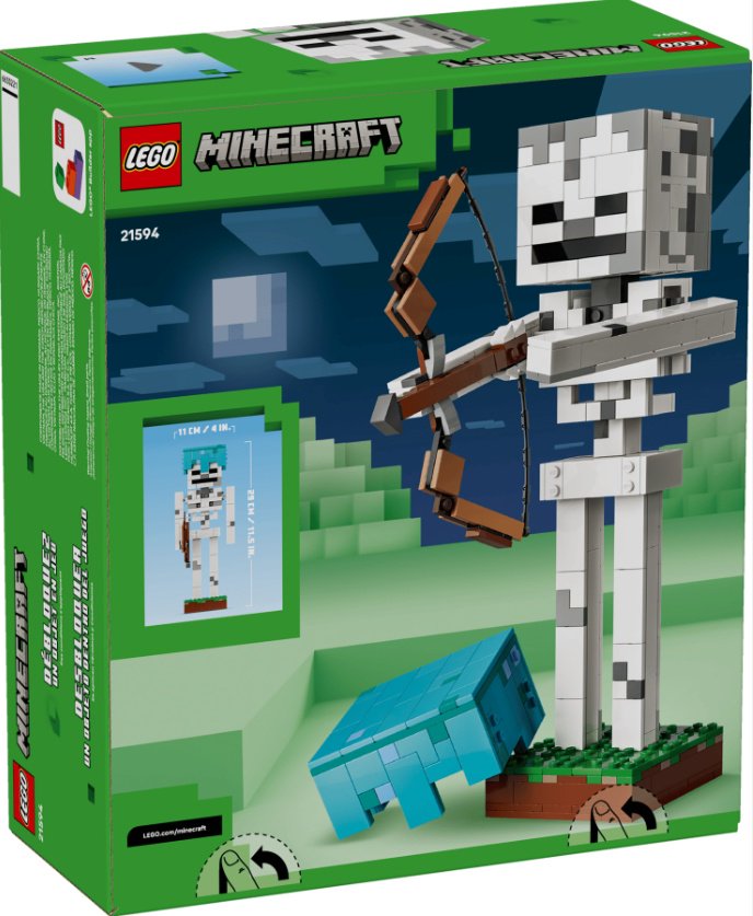 Конструктор LEGO Minecraft Скелет 21594, деталей 502 шт
