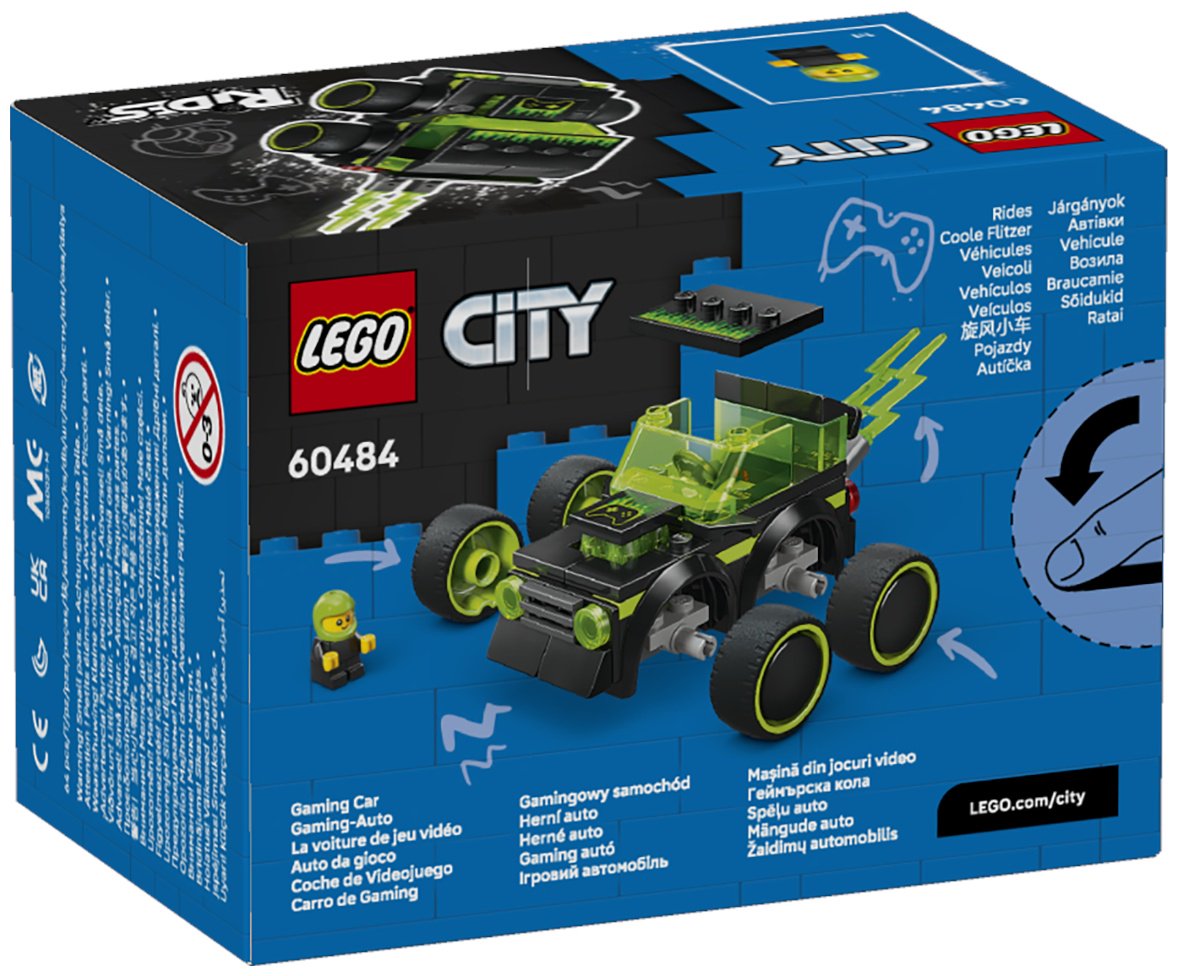 Конструктор LEGO Rides 60484, деталей 64 шт